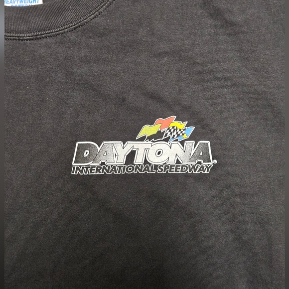 Vintage 90s Lightning Daytona International Speedway Nascar Racing T-Shirt XL - Picture 4 of 7
